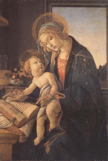 Sandro Botticelli Madonna and child or Madonna of the book oil painting picture